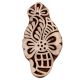 Set of 1 Piece New Wooden Printing Block